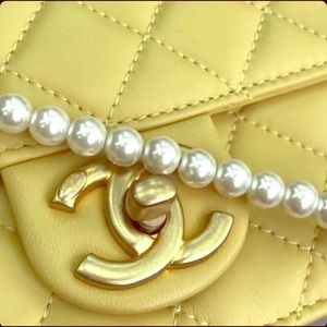 Designer Yellow Crossbody